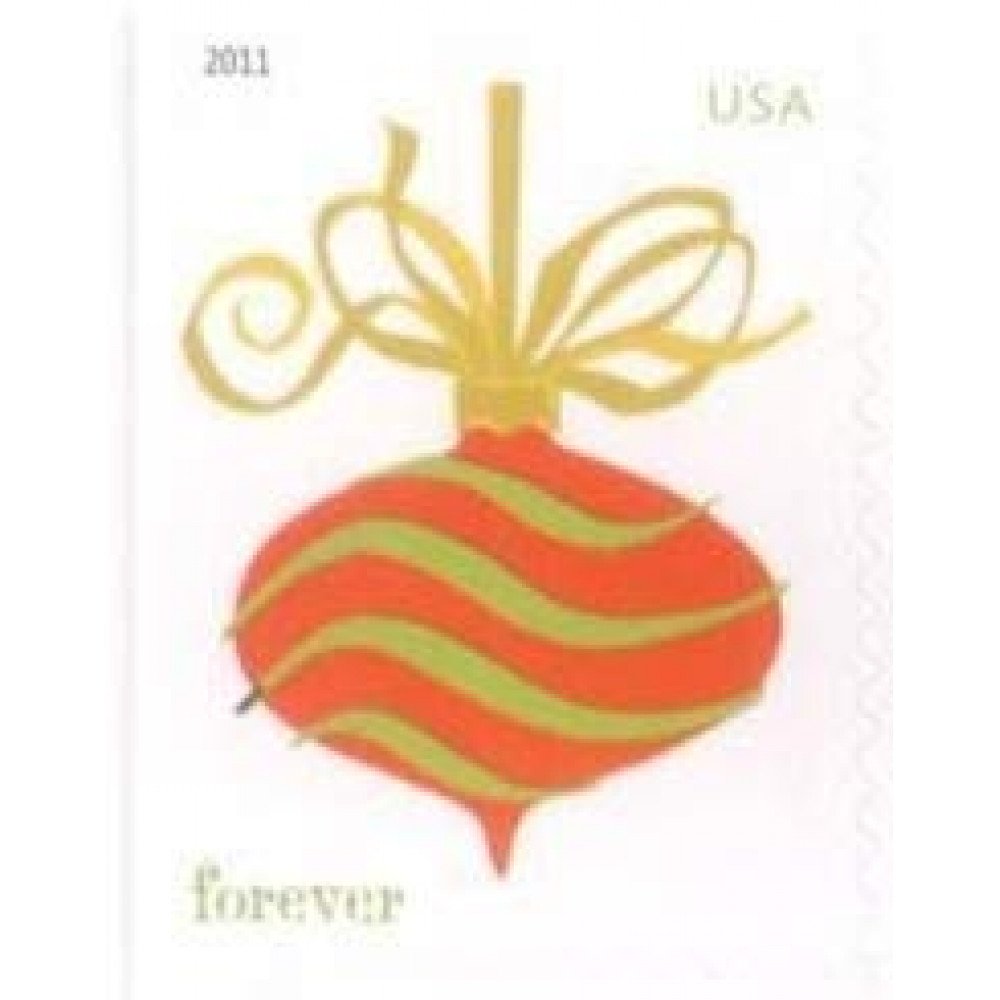 2011 US Holiday Baubles Forever Stamps Booklet of 20 2011 US Holiday Baubles Forever Stamps Booklet of 20