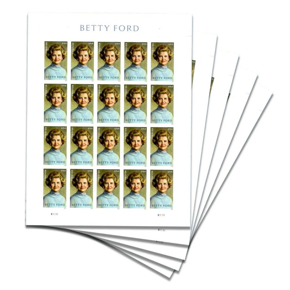 2024 U.S Forever Stamps - Betty Ford 2024 U.S Forever Stamps - Betty Ford