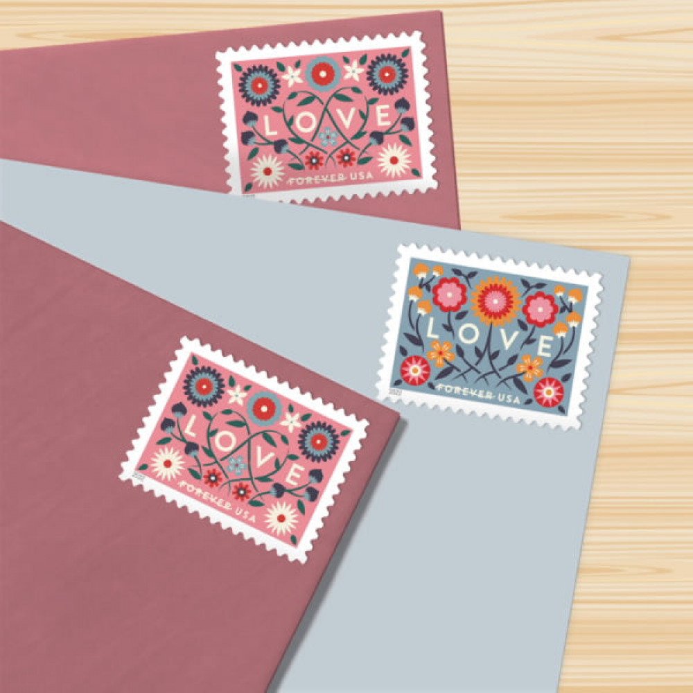 2022 Love Forever Stamps 2022 Love Forever Stamps