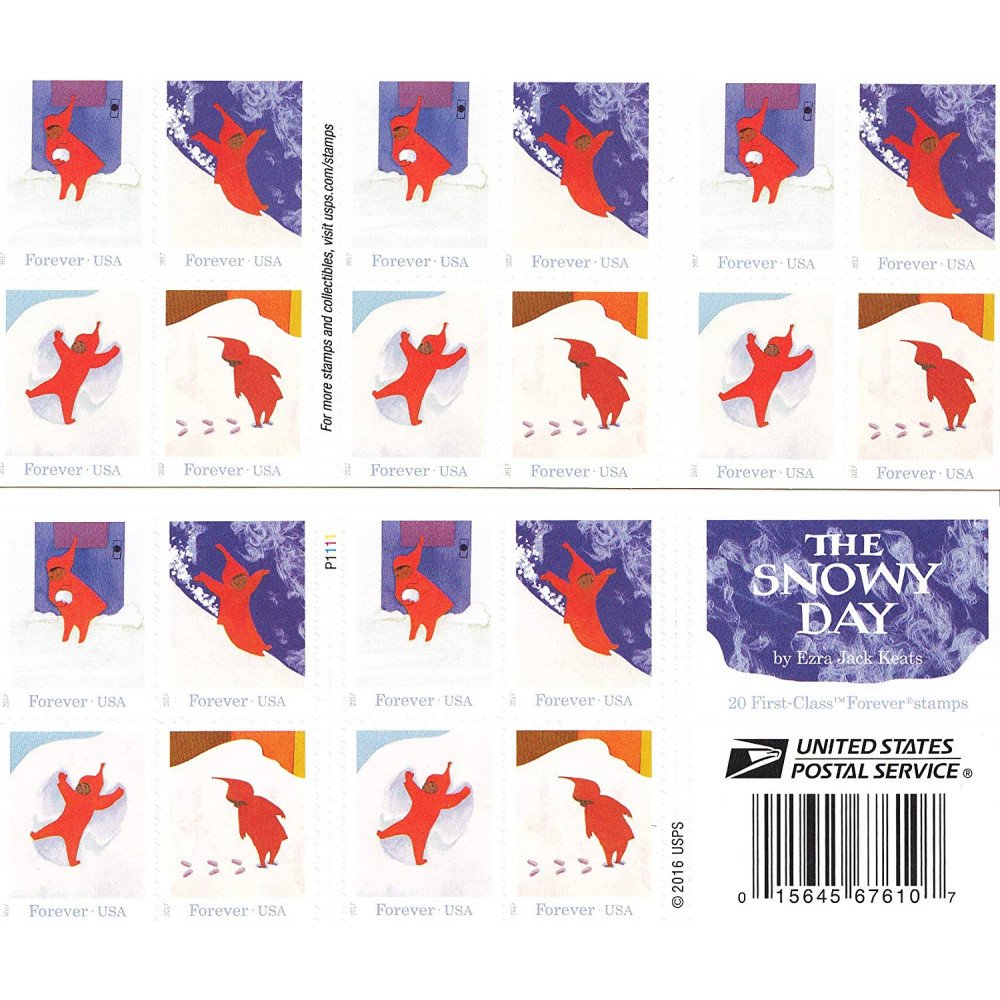 (2017) USPS Snowy Day Forever Postage Stamps (2017) USPS Snowy Day Forever Postage Stamps