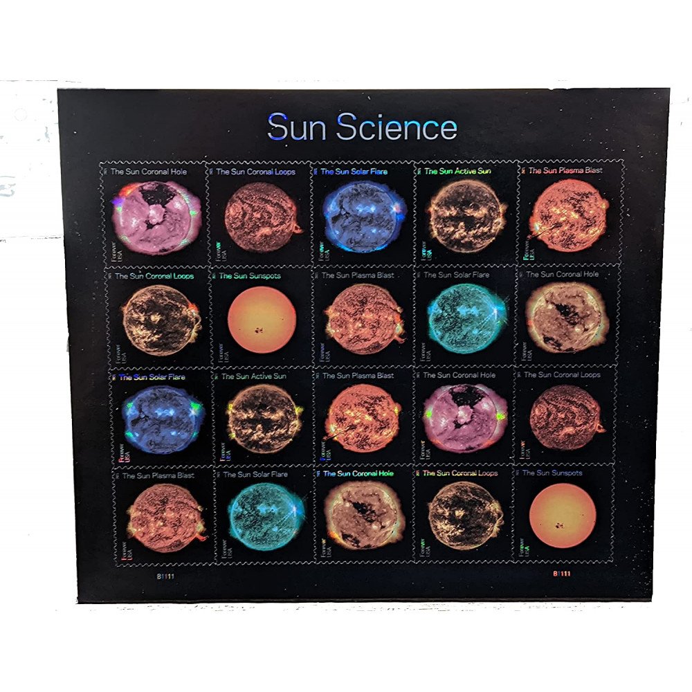 2021 Sun Science Forever Postage Stamps 2021 Sun Science Forever Postage Stamps
