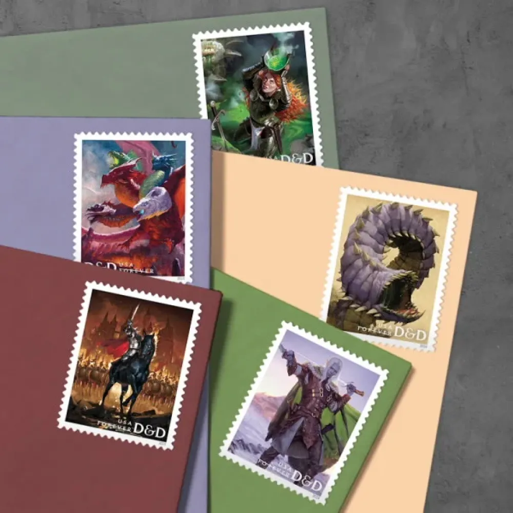 2024 forever stamps Dungeons & Dragons 2024 forever stamps Dungeons & Dragons