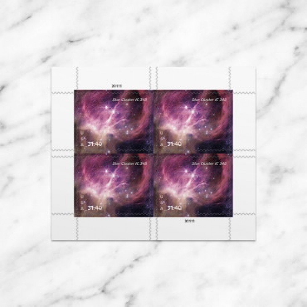 2025 Star Cluster Stamps, Sheet of 4Priority Mail Express Stamp 2025 Star Cluster Stamps, Sheet of 4Priority Mail Express Stamp