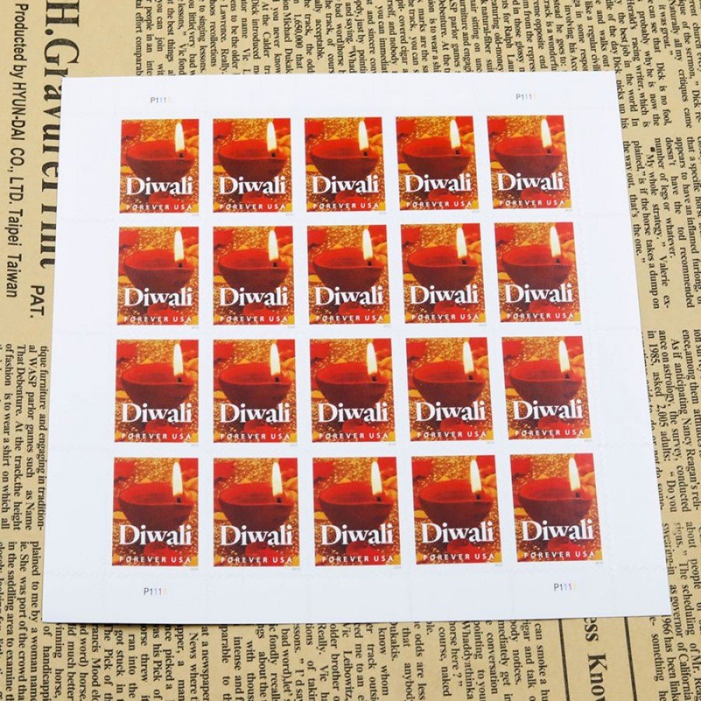 2016 USPS Diwali Celebration First Class Postage Stamps 2016 USPS Diwali Celebration First Class Postage Stamps