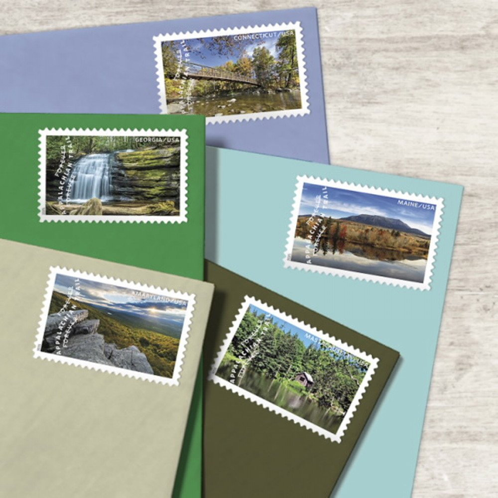 2025 The Appalachian Trail Forever Stamps, Sheet of 15 |Multiple Stamp Designs 2025 The Appalachian Trail Forever Stamps, Sheet of 15 |Multiple Stamp Designs