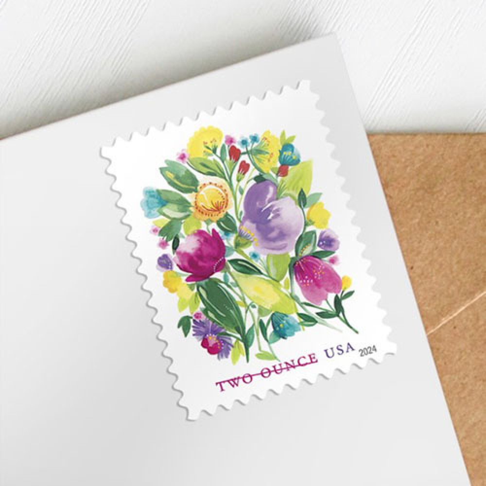2024 USPS Wedding Blooms Forever Stamps 2024 USPS Wedding Blooms Forever Stamps