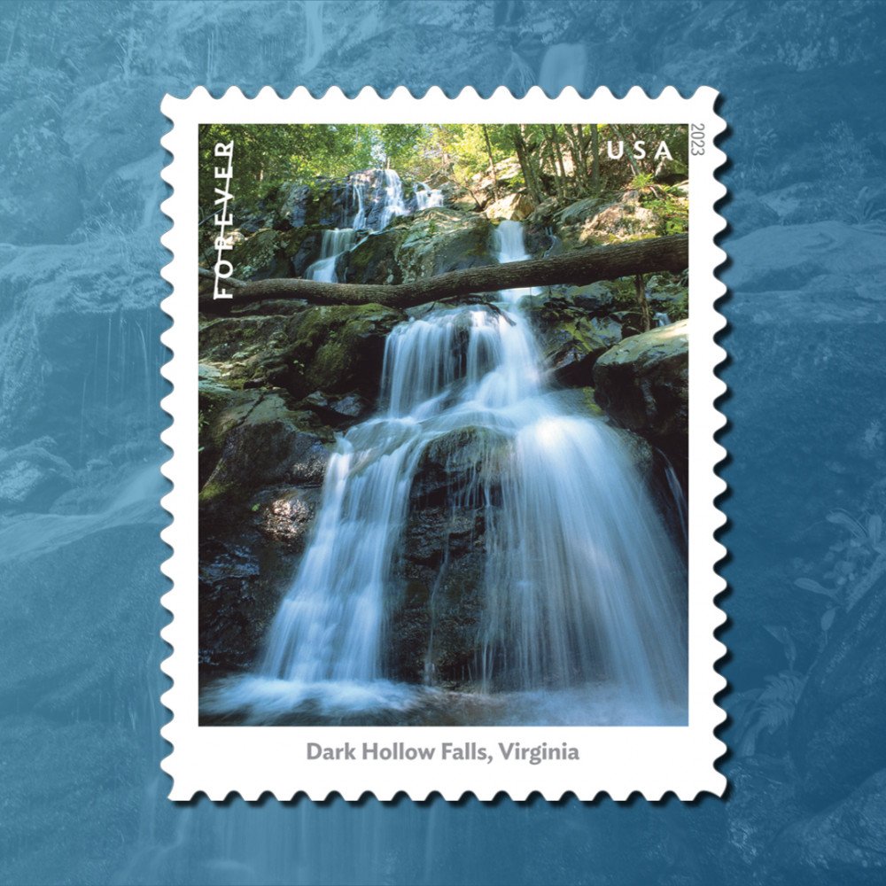 2023 Waterfalls US Forever First Class Postage Stamps 2023 Waterfalls US Forever First Class Postage Stamps