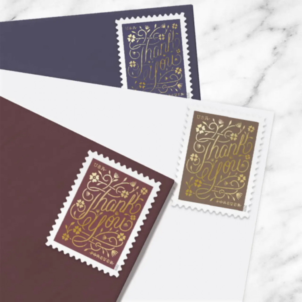 (2020) USPS Thank You Forever Postage Stamps (2020) USPS Thank You Forever Postage Stamps