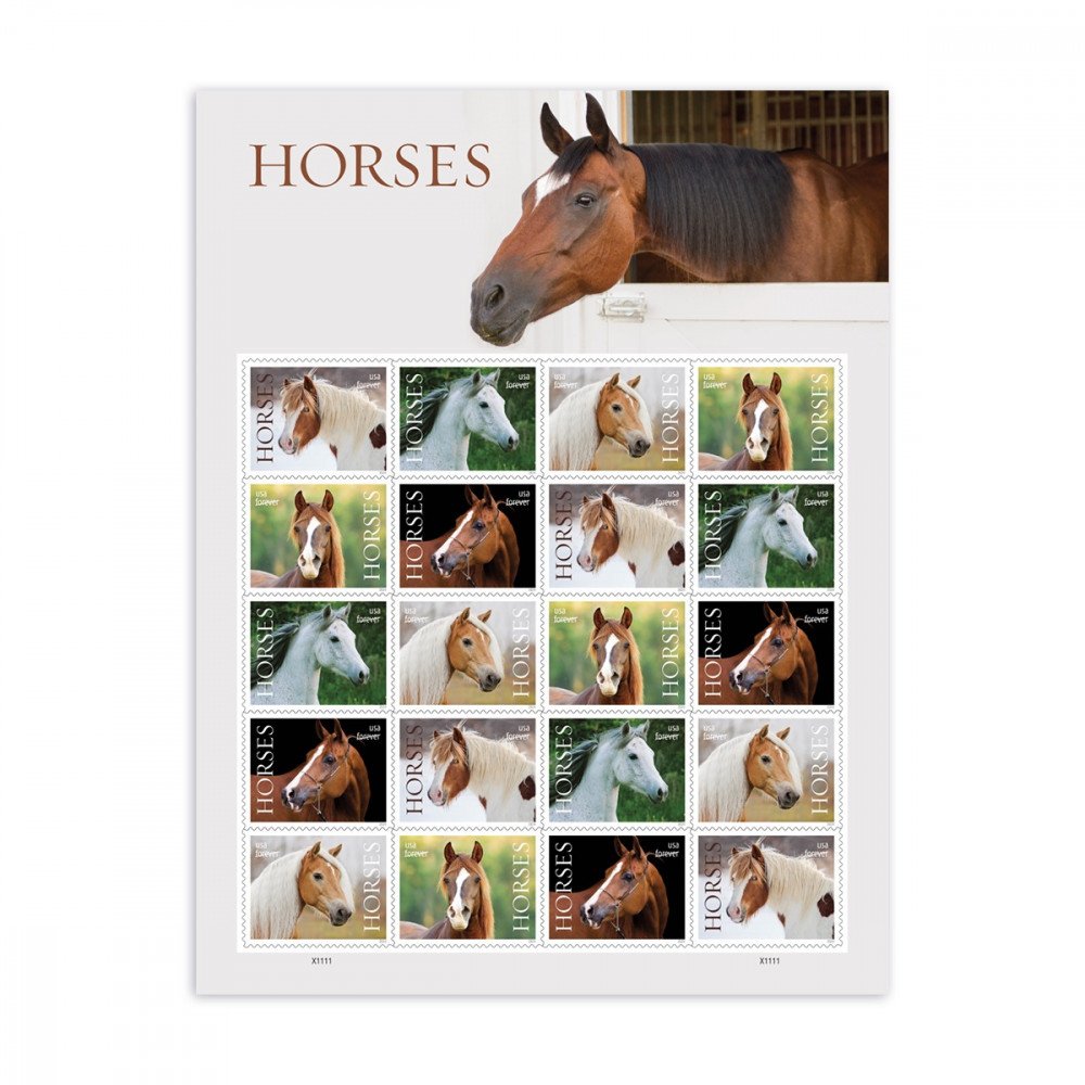 2024 Horses Stamps forever stamps 2024 Horses Stamps forever stamps