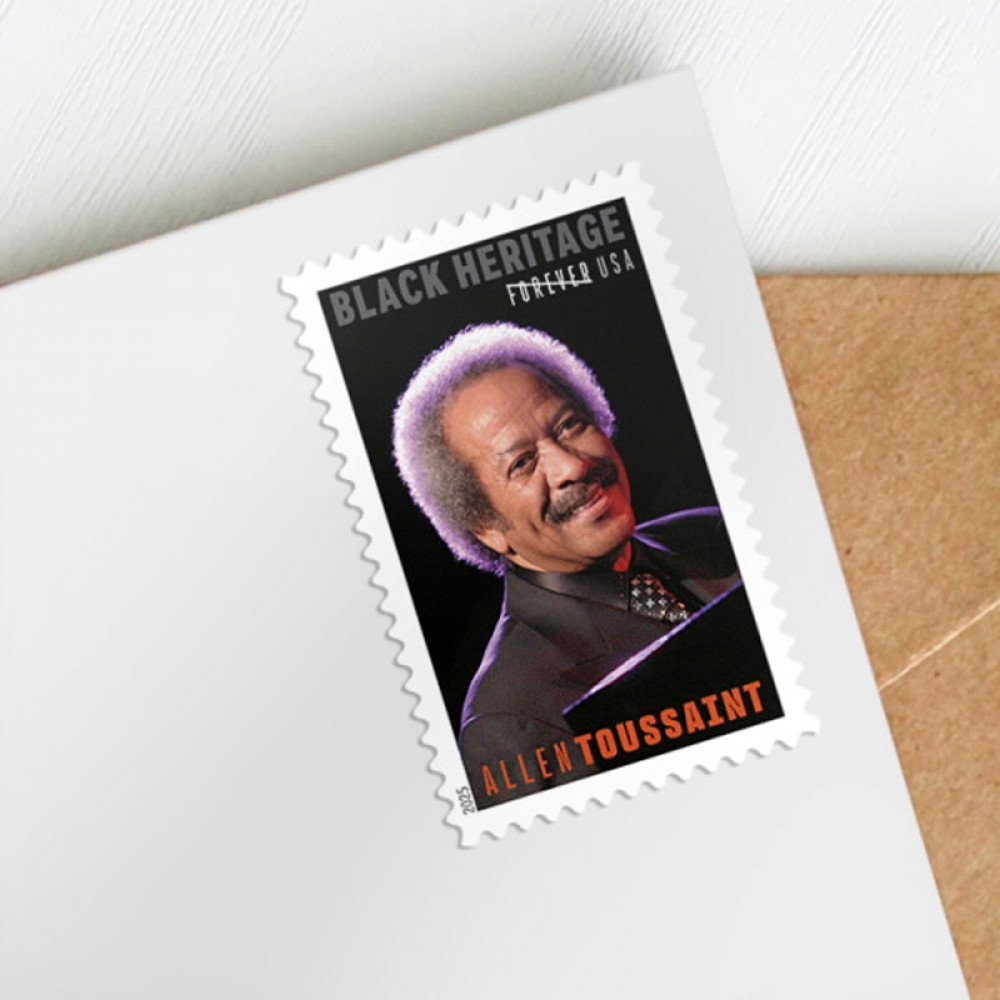 2025 Allen Toussaint Forever Stamps, Sheet of 20 2025 Allen Toussaint Forever Stamps, Sheet of 20