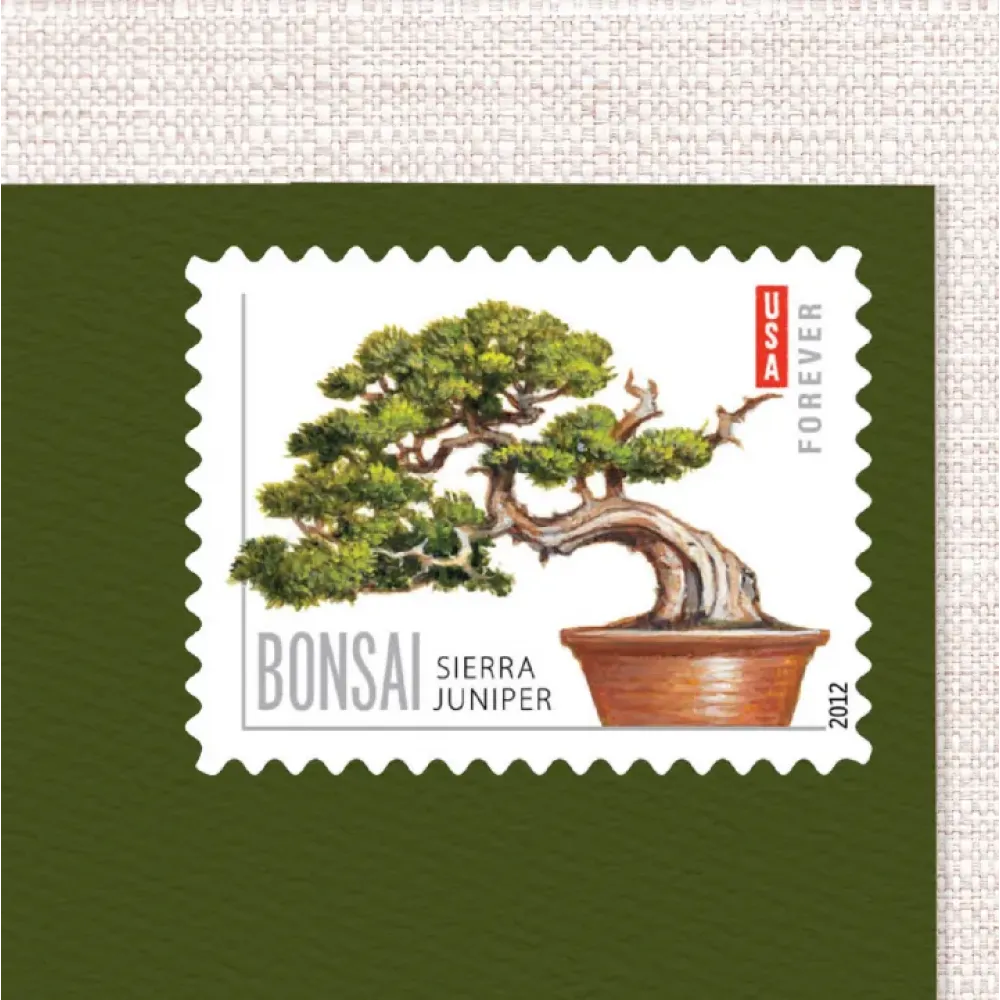 (2012) USPS Bonsai First Class Forever Postage Stamps (2012) USPS Bonsai First Class Forever Postage Stamps