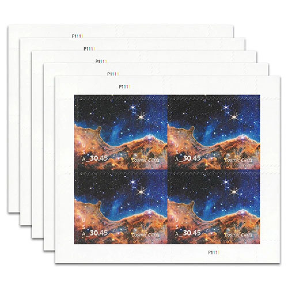 2024 USPS Cosmic Cliffs forever stamps 2024 USPS Cosmic Cliffs forever stamps