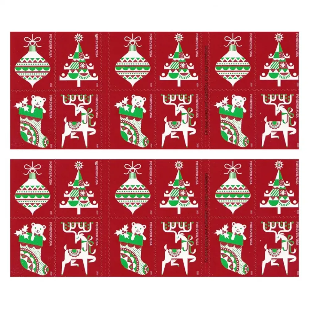 (2020) USPS Holiday Delights Forever Stamps (2020) USPS Holiday Delights Forever Stamps