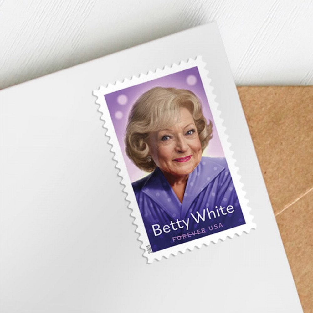 2025 Betty White Stamps Sheet of 20 2025 Betty White Stamps Sheet of 20