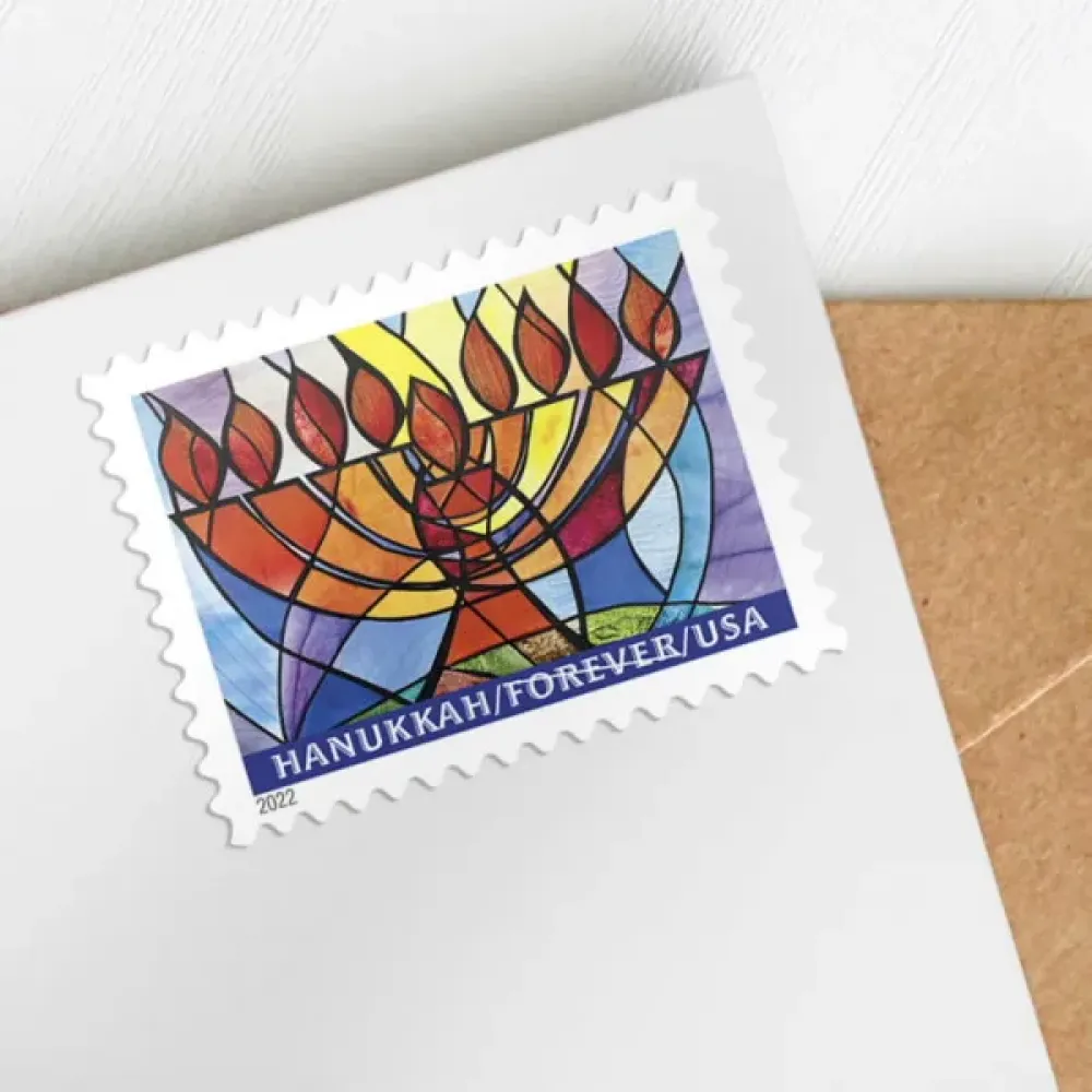 2022 USPS Hanukkah Postage Stamps 2022 USPS Hanukkah Postage Stamps