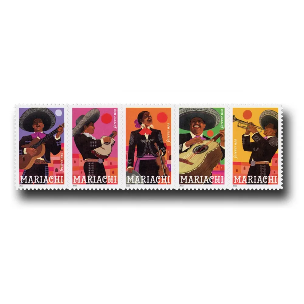 2022 USPS Mariachi Stamps 2022 USPS Mariachi Stamps