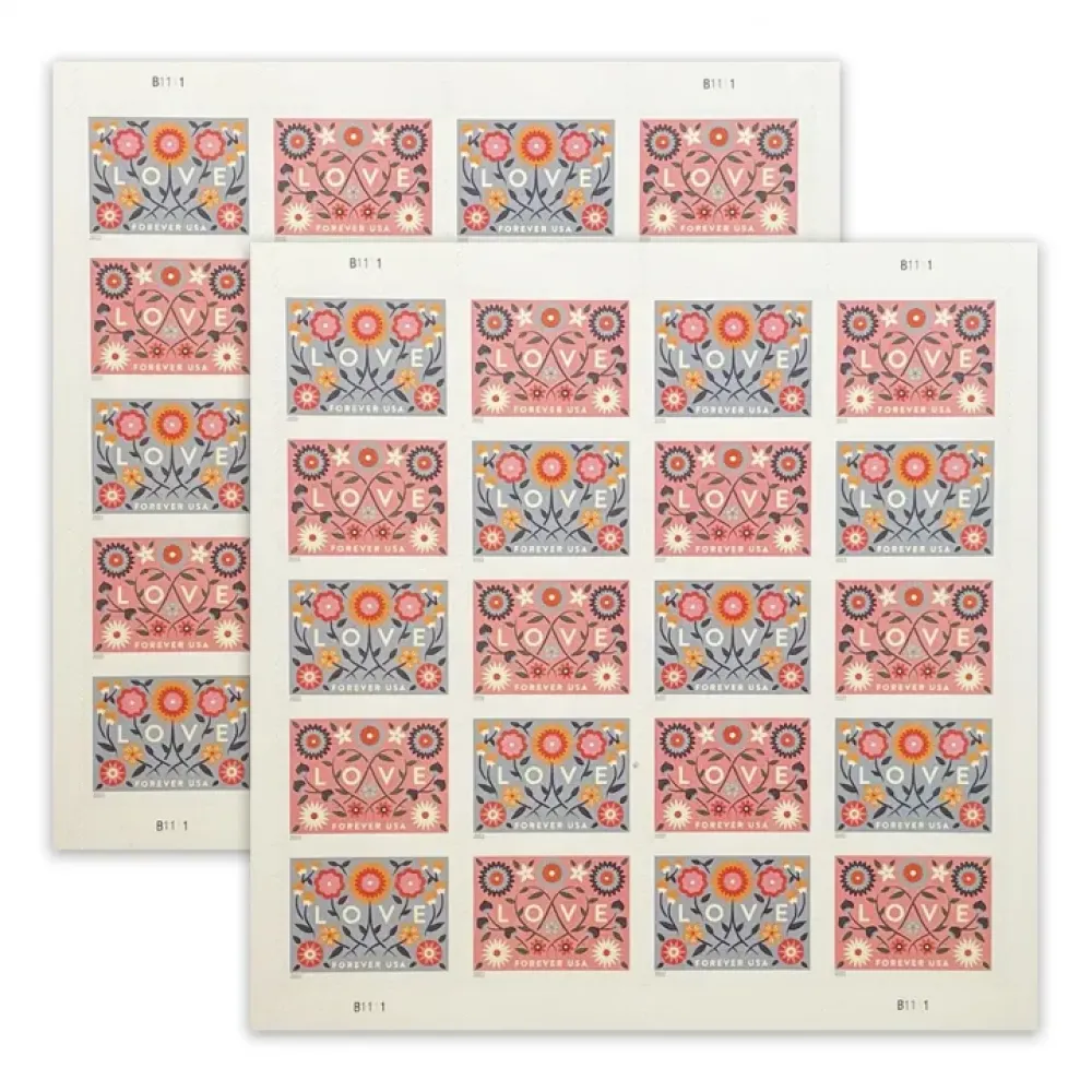 2022 Love Forever Stamps 2022 Love Forever Stamps