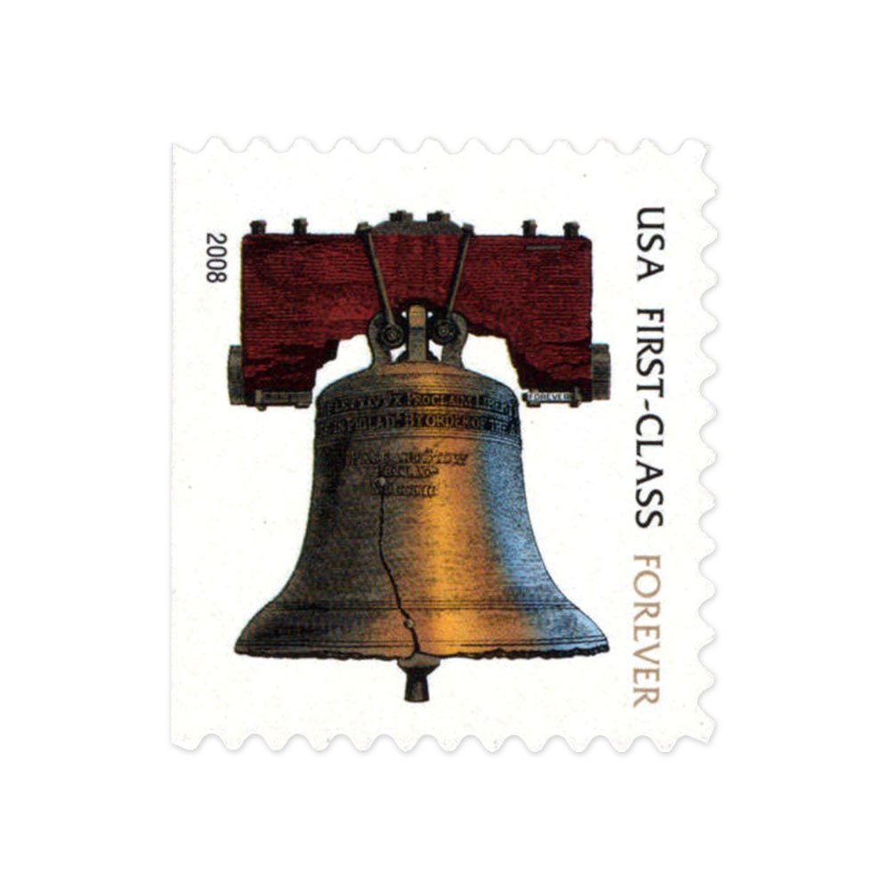 (2008) USPS Liberty Bell First-Class Forever Stamps (2008) USPS Liberty Bell First-Class Forever Stamps