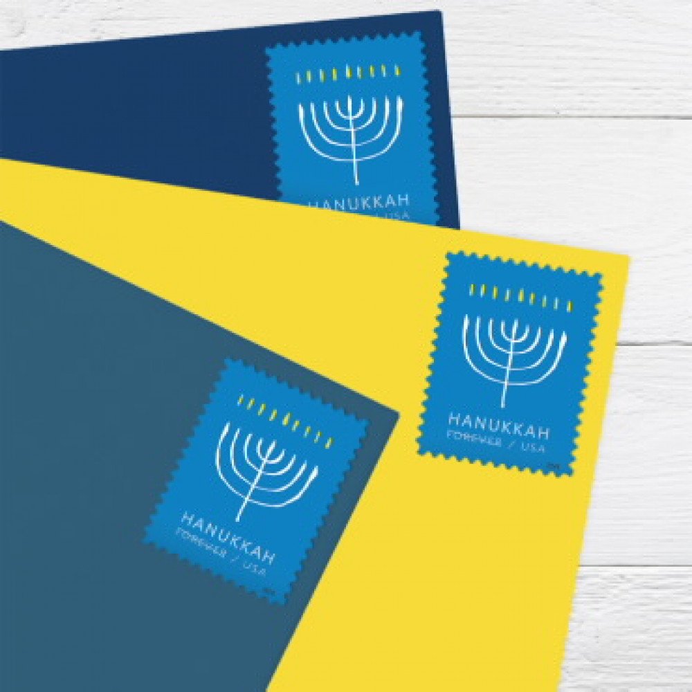 2024 USPS Hanukkah Forever Stamps, Sheet of 20 2024 USPS Hanukkah Forever Stamps, Sheet of 20