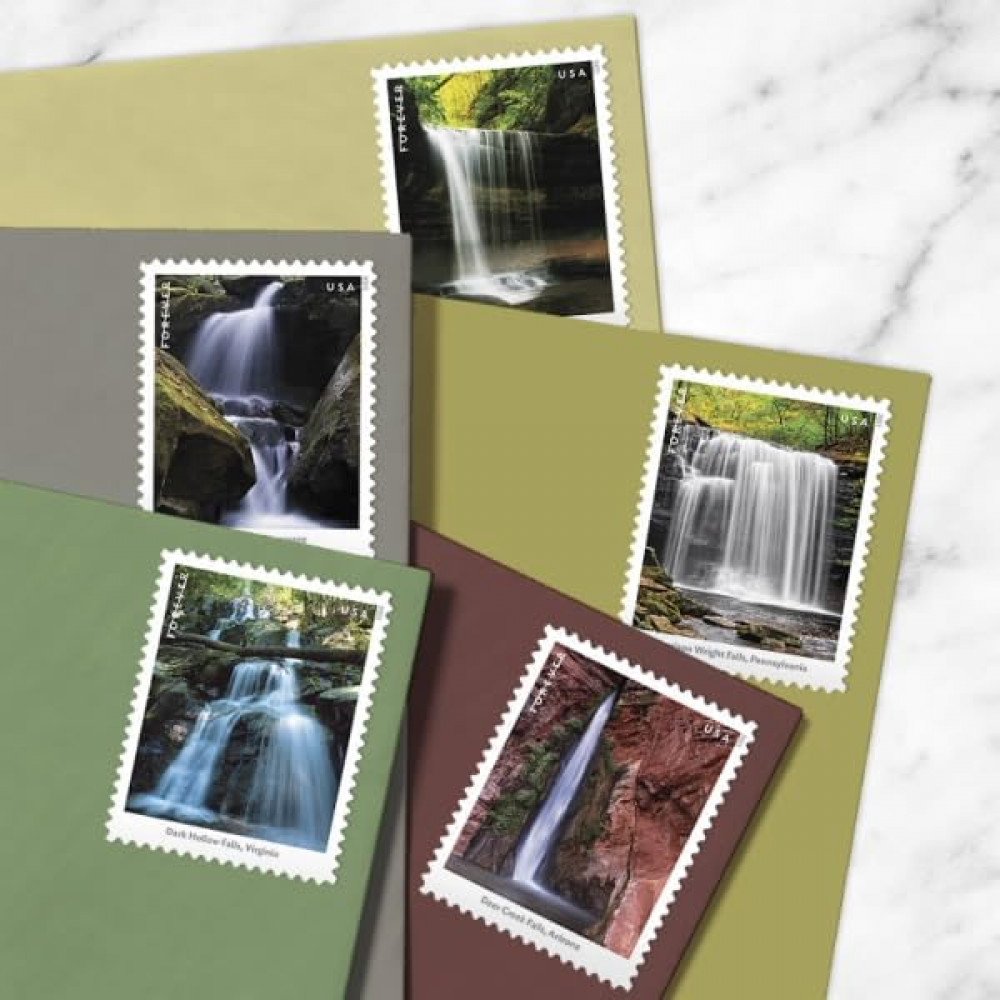 2023 Waterfalls US Forever First Class Postage Stamps 2023 Waterfalls US Forever First Class Postage Stamps