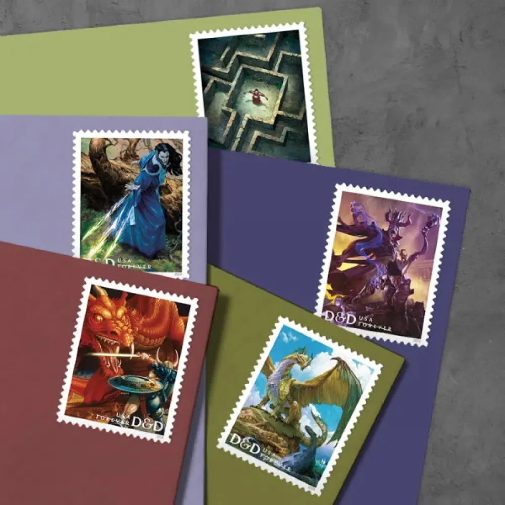 2024 forever stamps Dungeons & Dragons 2024 forever stamps Dungeons & Dragons