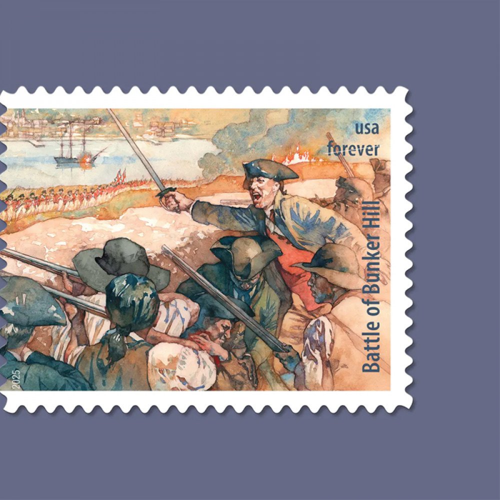 2025 Battlefields of the American Revolution Stamps Sheet of 15 2025 Battlefields of the American Revolution Stamps Sheet of 15
