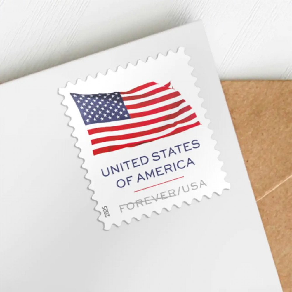 2025 U.S. Flag sheets Forever Stamps Booklet of20 2025 U.S. Flag sheets Forever Stamps Booklet of20