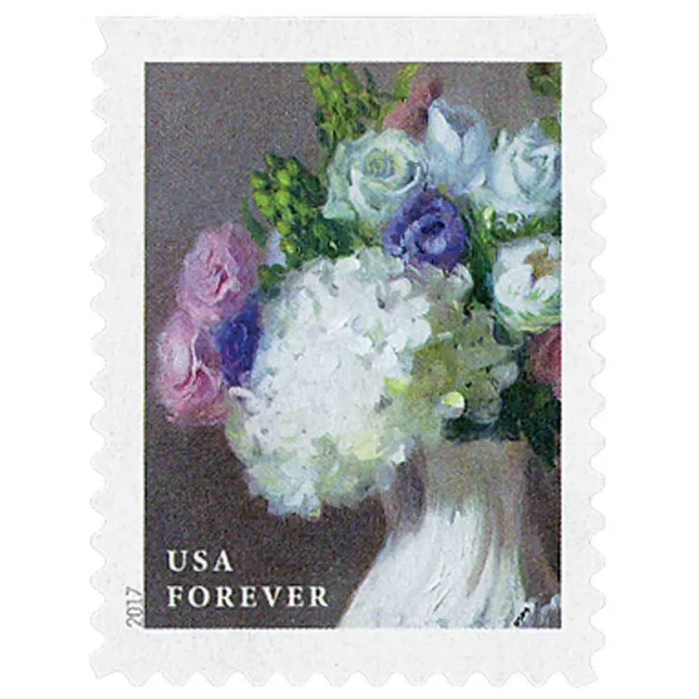 (2017) USPS Flowers from The Garden Forever Stamps (2017) USPS Flowers from The Garden Forever Stamps