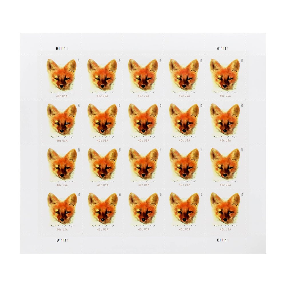 2023 US Red Fox Forever Stamps 2023 US Red Fox Forever Stamps