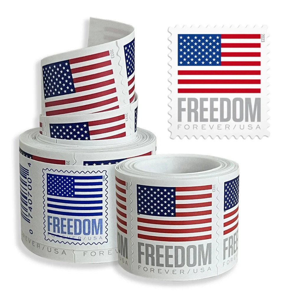 2023 US Flags Freedom Booklets Rolls 2023 US Flags Freedom Booklets Rolls