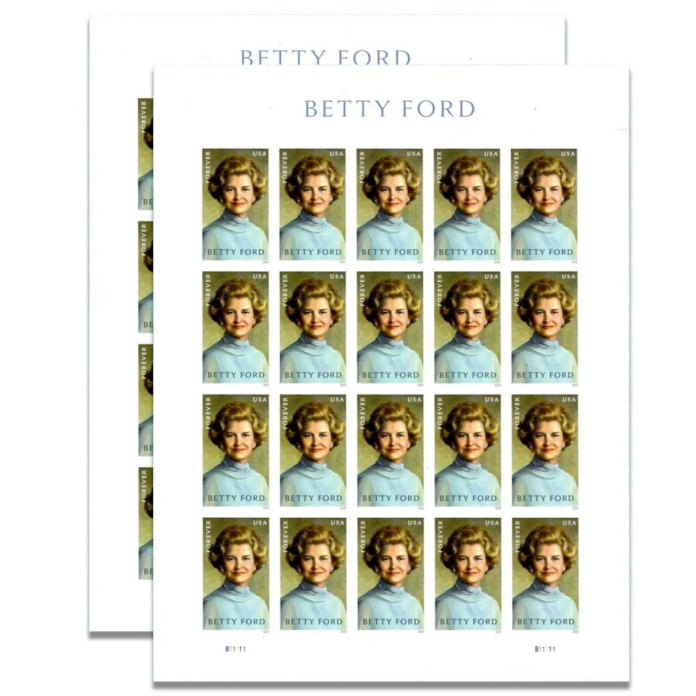 2024 U.S Forever Stamps - Betty Ford 2024 U.S Forever Stamps - Betty Ford