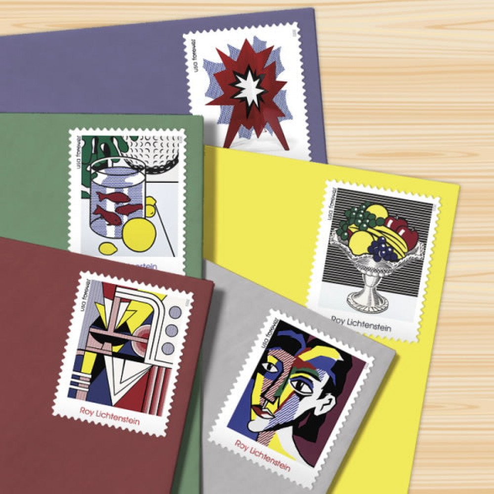 2023 US Roy Lichtenstein Stamps 2023 US Roy Lichtenstein Stamps