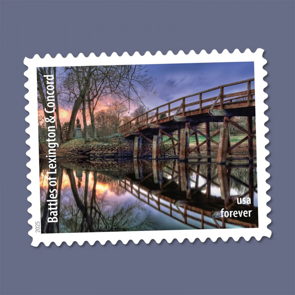 2025 Battlefields of the American Revolution Stamps Sheet of 15 2025 Battlefields of the American Revolution Stamps Sheet of 15