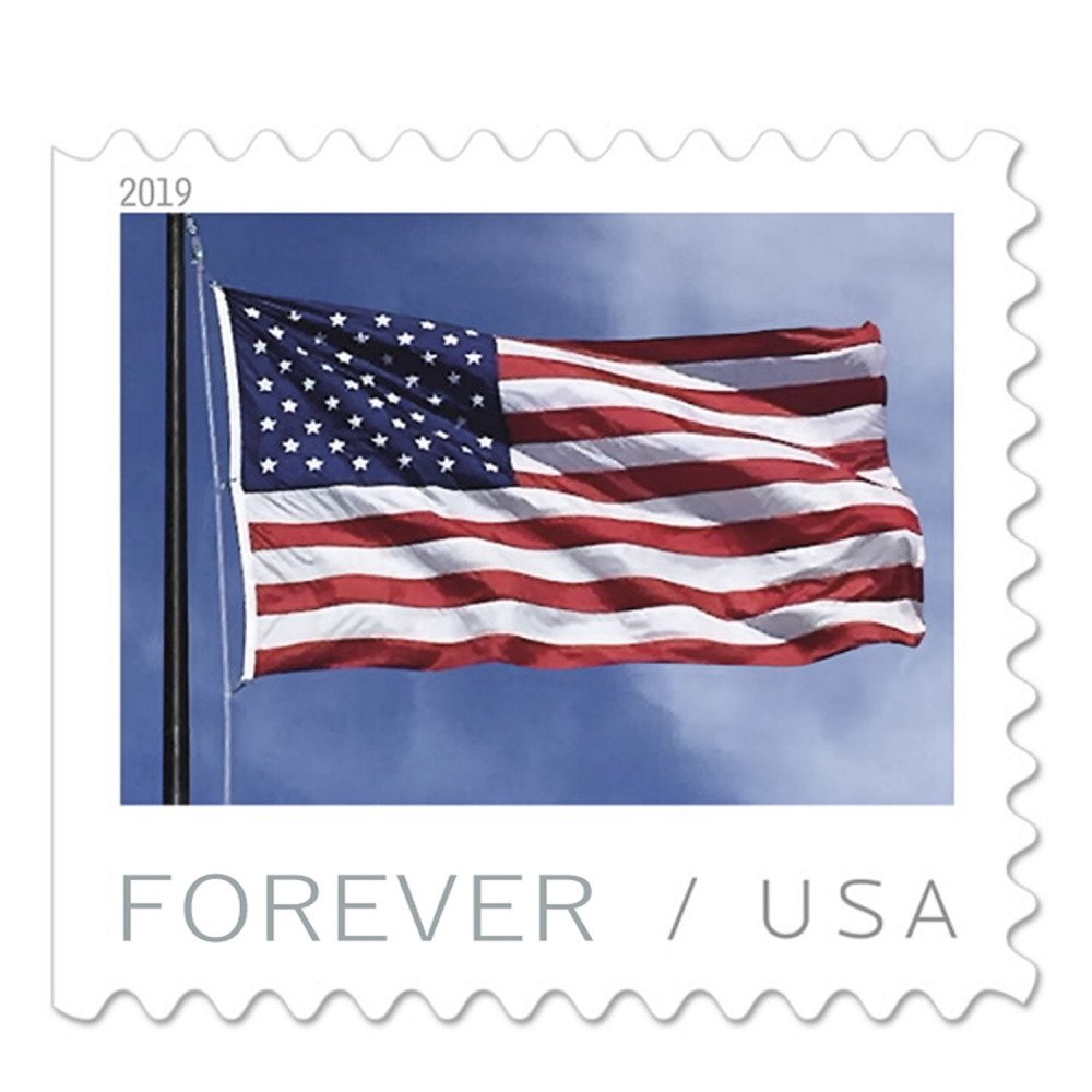 (2019) USPS Forever American Flag Stamps Rolls (2019) USPS Forever American Flag Stamps Rolls