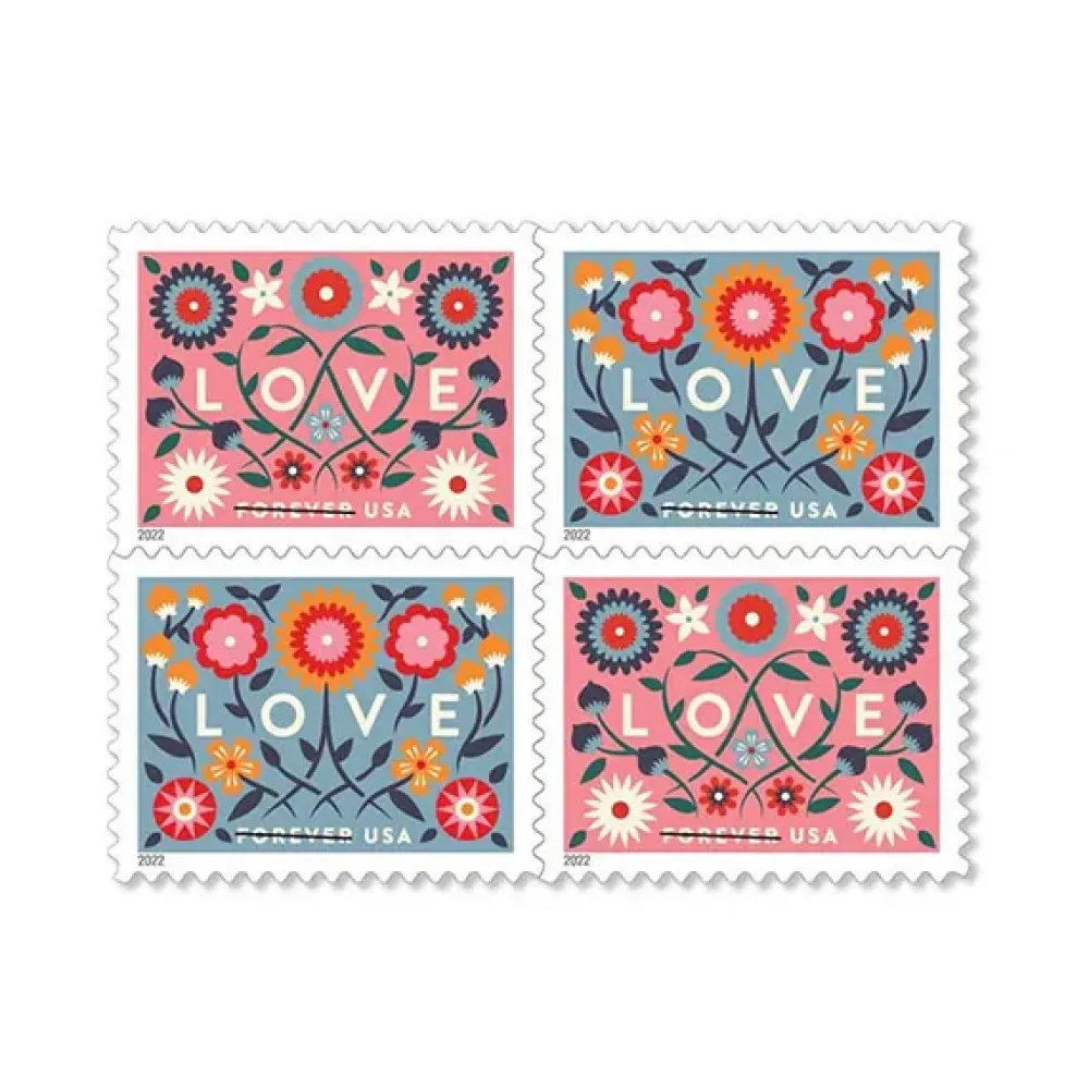 2022 Love Forever Stamps 2022 Love Forever Stamps