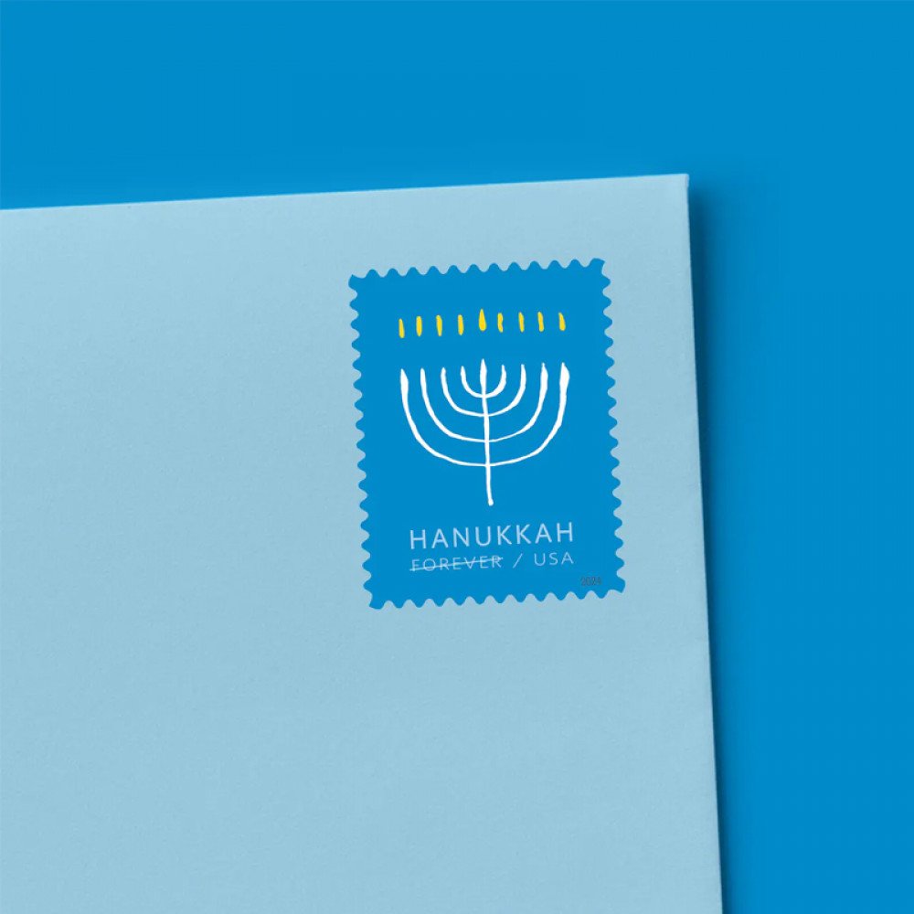 2024 USPS Hanukkah Forever Stamps, Sheet of 20 2024 USPS Hanukkah Forever Stamps, Sheet of 20