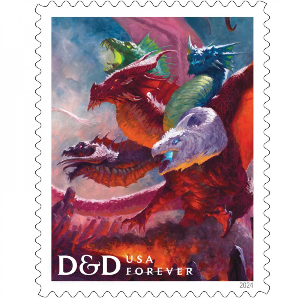 2024 forever stamps Dungeons & Dragons 2024 forever stamps Dungeons & Dragons