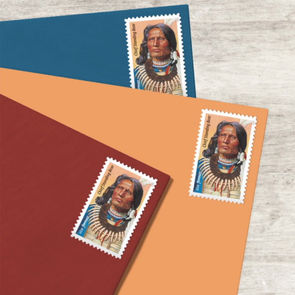 2023 US Chief Standing Bear Stamps 2023 US Chief Standing Bear Stamps