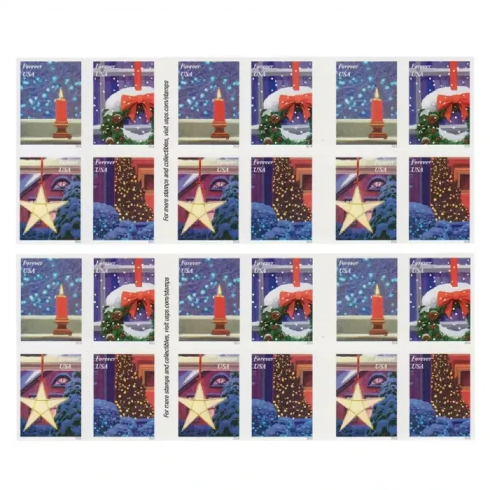 (2016) USPS Holiday Windows Forever Stamps (2016) USPS Holiday Windows Forever Stamps