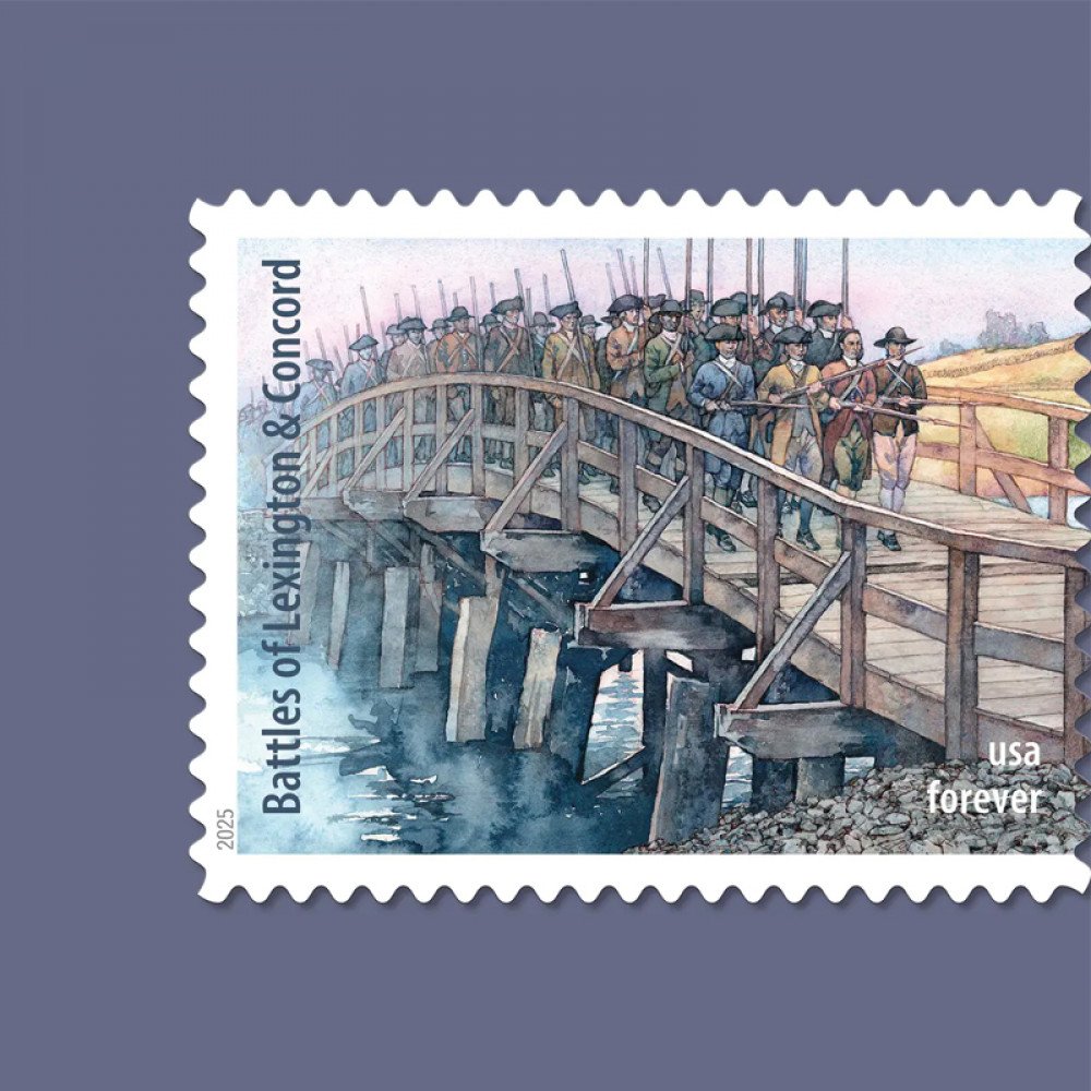 2025 Battlefields of the American Revolution Stamps Sheet of 15 2025 Battlefields of the American Revolution Stamps Sheet of 15
