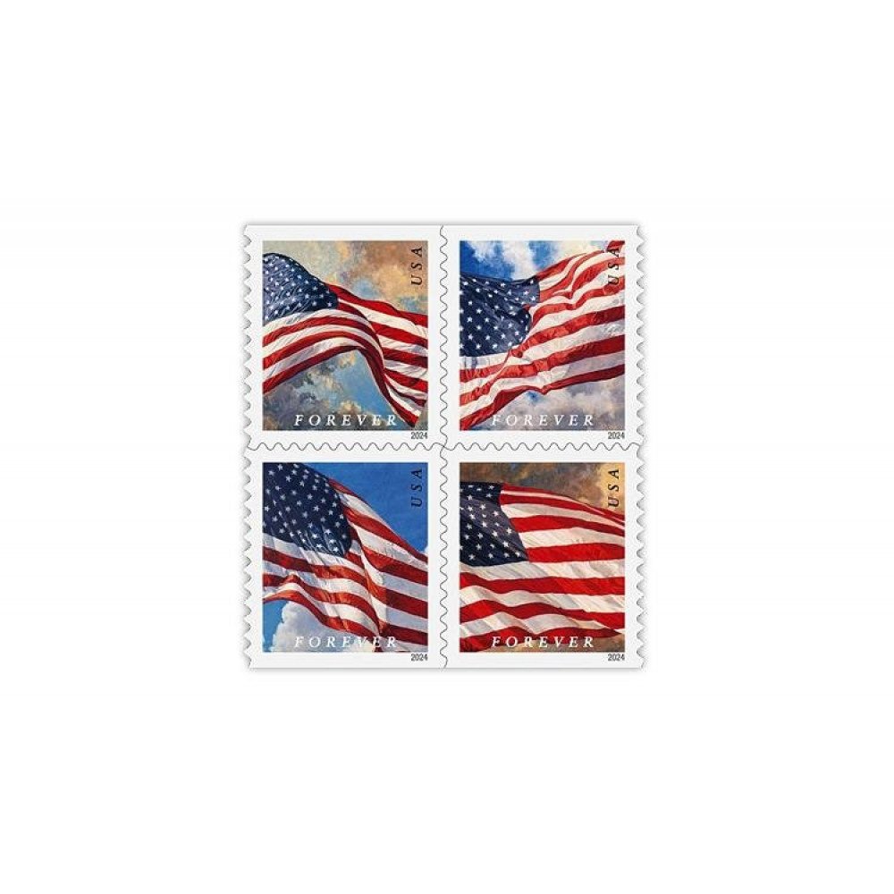 2024 Flag Forever Stamps Sheets Booklets 2024 Flag Forever Stamps Sheets Booklets