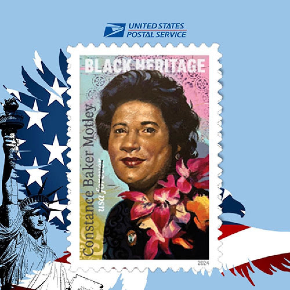 2024 USPS Constance Baker Motley Forever Stamps 2024 USPS Constance Baker Motley Forever Stamps