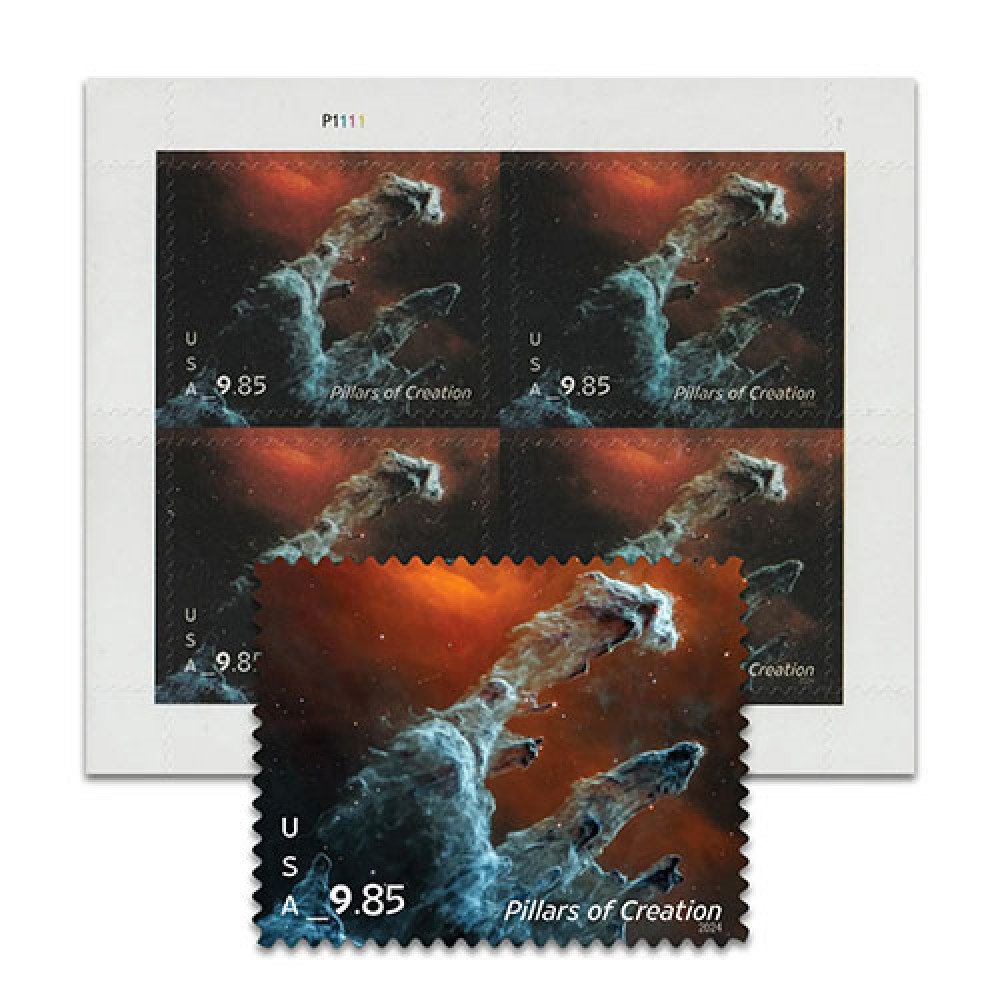2024 USPS Pillars of Creation forever stamps 2024 USPS Pillars of Creation forever stamps