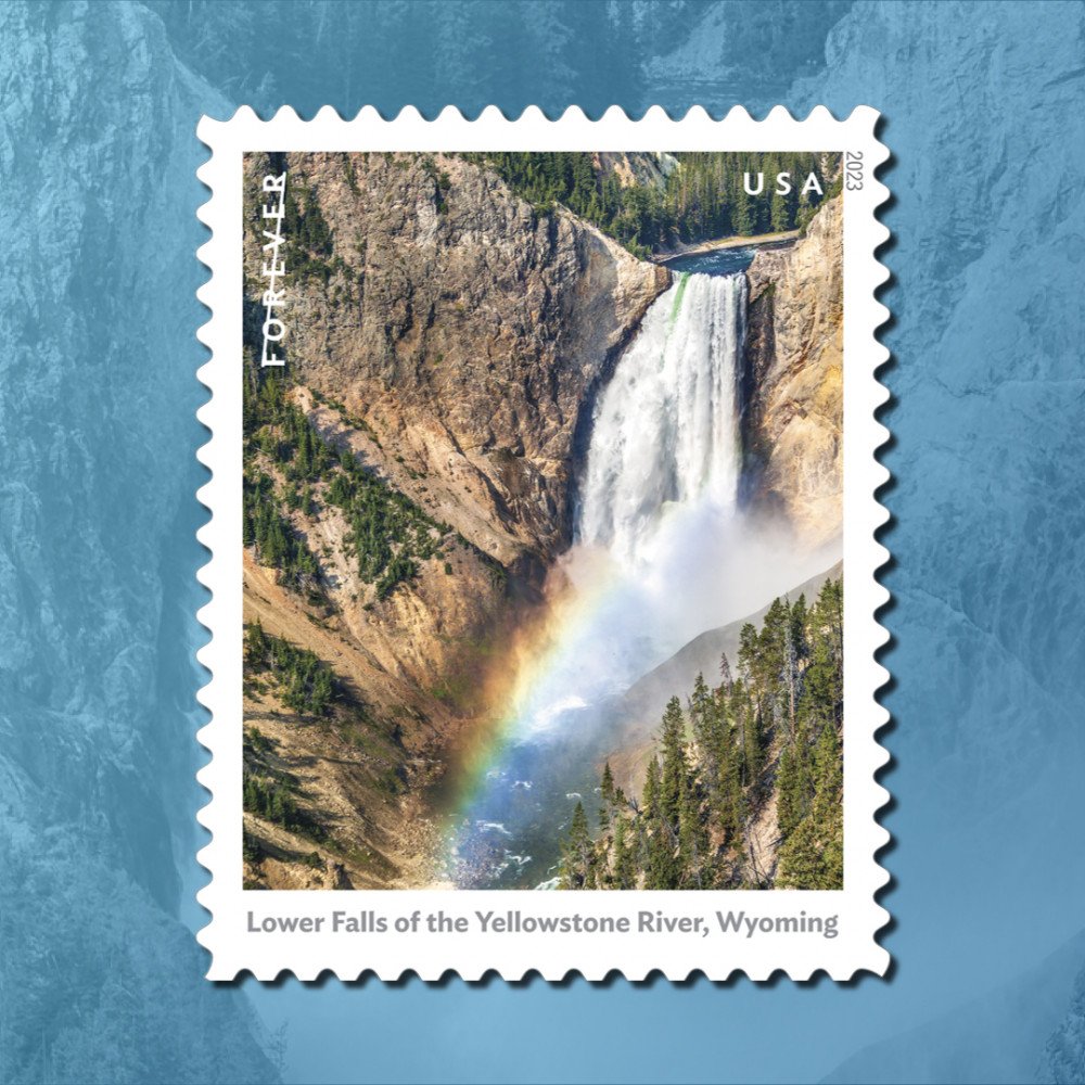 2023 Waterfalls US Forever First Class Postage Stamps 2023 Waterfalls US Forever First Class Postage Stamps