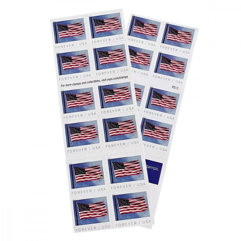 2019 USPS Flag Forever First Class Postage Stamps 2019 USPS Flag Forever First Class Postage Stamps