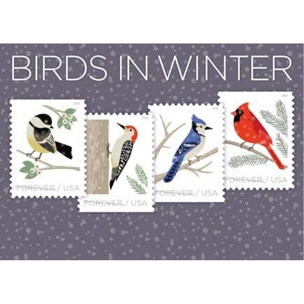 2018 USPS Forever Stamp Sheets Featuring Birds ( Birds in Winter) 2018 USPS Forever Stamp Sheets Featuring Birds ( Birds in Winter)