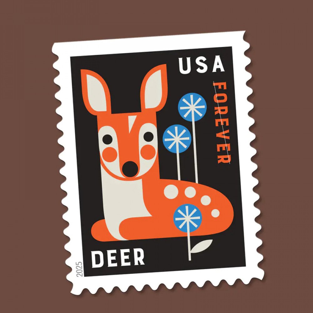 2025 Baby Wild Animals Stamps, Booklet of20 2025 Baby Wild Animals Stamps, Booklet of20