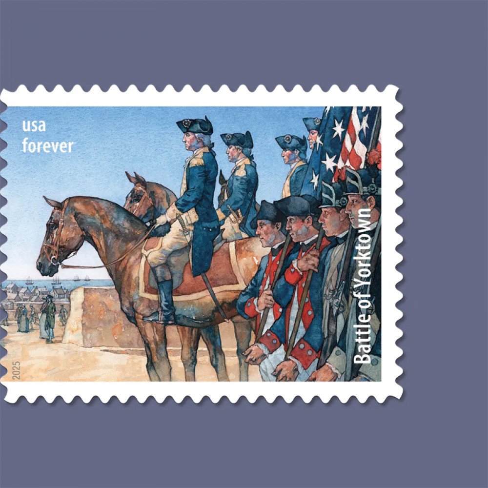 2025 Battlefields of the American Revolution Stamps Sheet of 15 2025 Battlefields of the American Revolution Stamps Sheet of 15