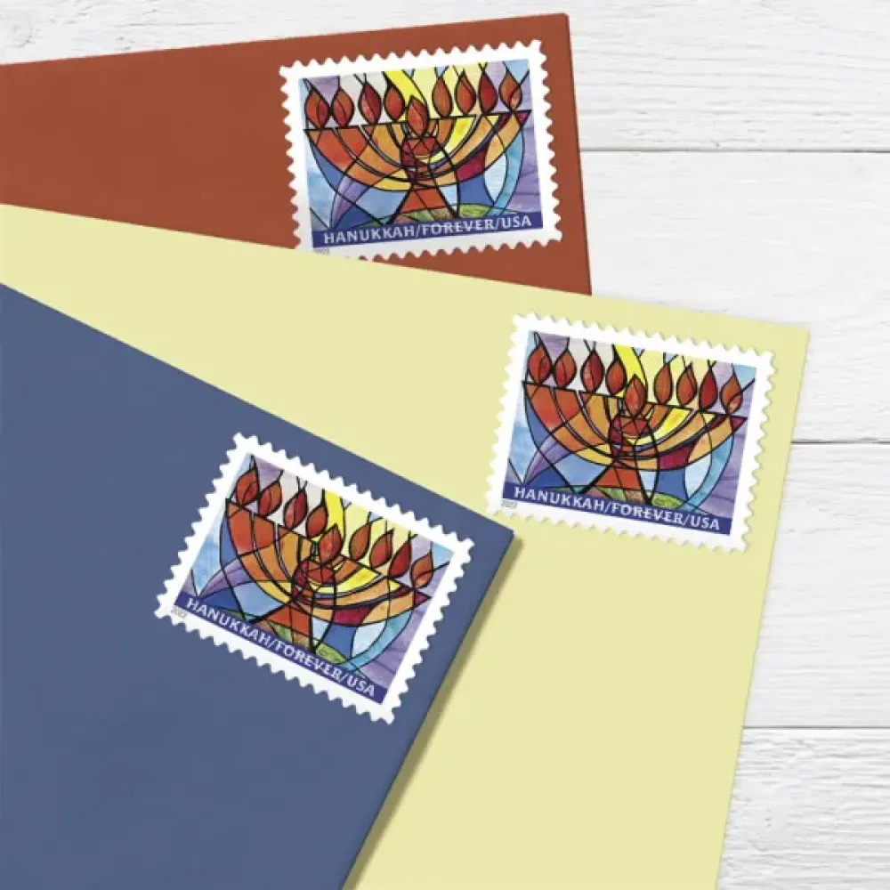 2022 USPS Hanukkah Postage Stamps 2022 USPS Hanukkah Postage Stamps