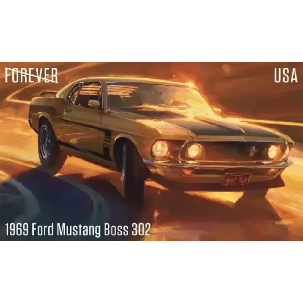 2022 USPS Pony Cars Stamps